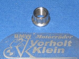 Vielzahnmutter Hinterradschwinge VA