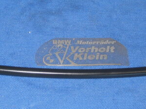 Bremsleitung Stahlflex schwarz 260 mm