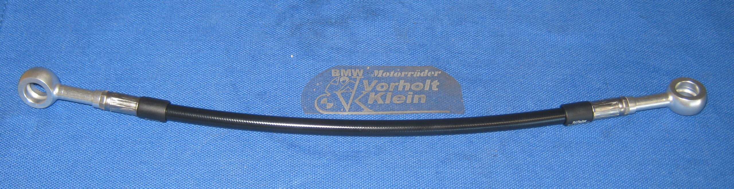 Bremsleitung Stahlflex schwarz 330 mm