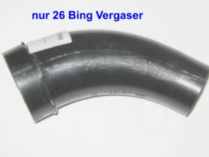 Ansaugrohr links  nur für 26 Bing Vergaser