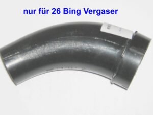 Ansaugrohr links nur für 26 Bing Vergaser