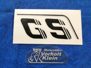 GS Aufkleber für Seitendeckel R