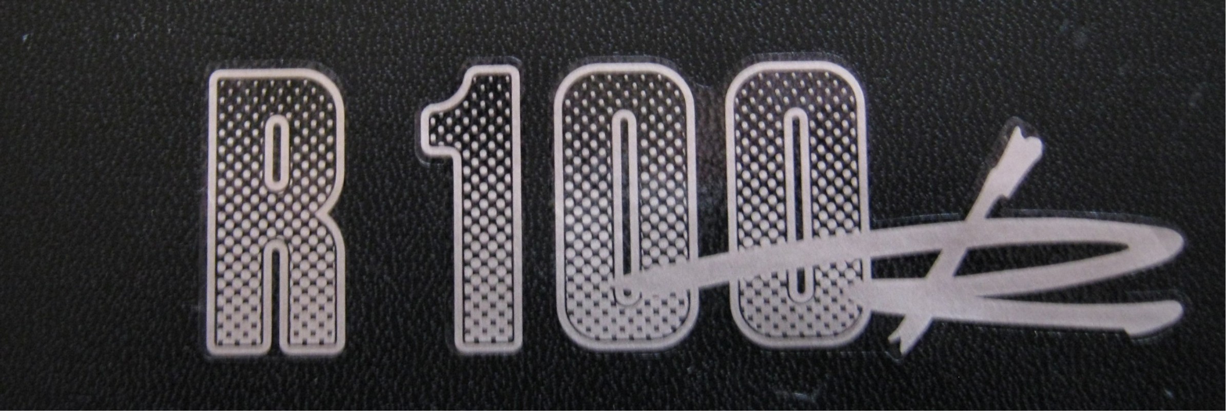 Aufkleber R 100 R