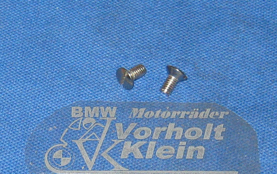 Schrauben für Emallie Tankemblem