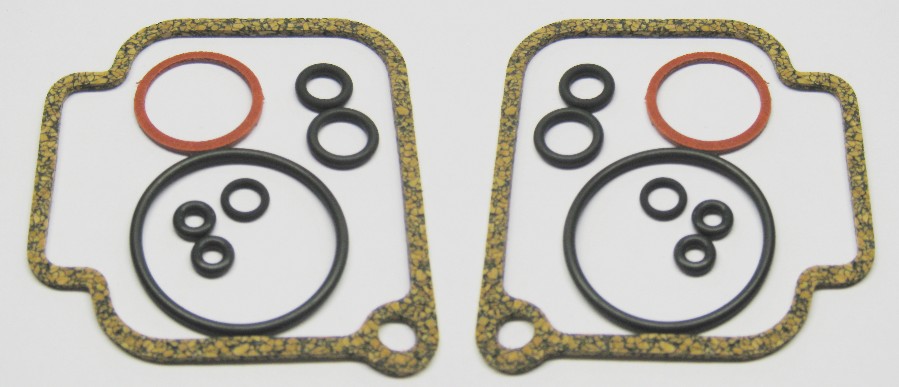Dichtsatz für 2 Schiebervergaser 26 Bing