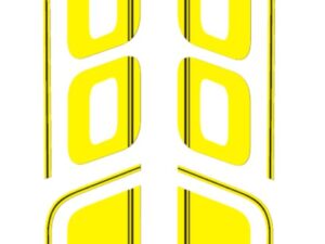 Dekorsatz L+R gelb 800 cc