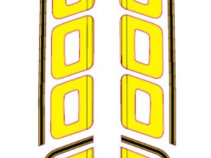 Dekorsatz  L+R gelb 1000 cc