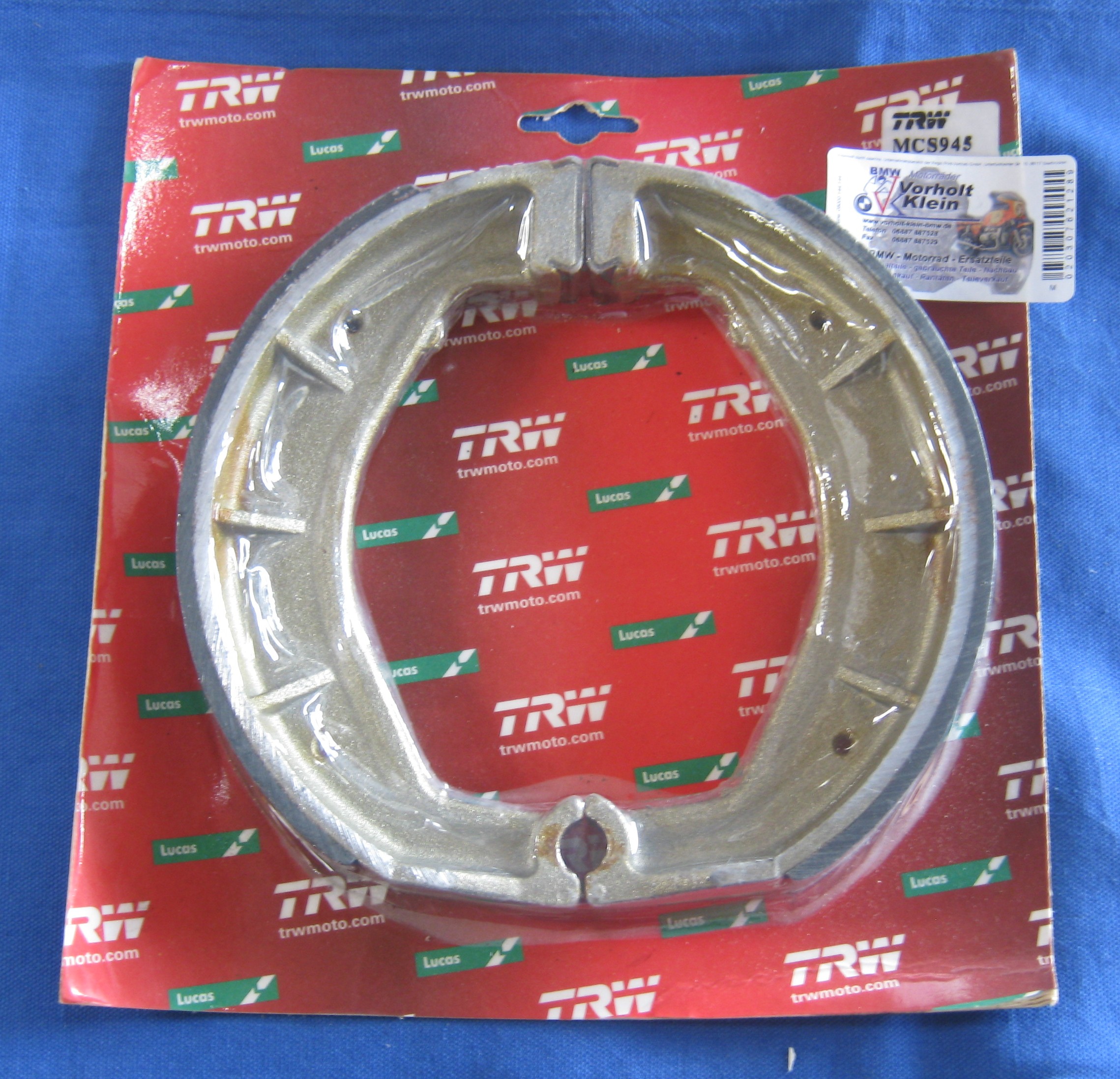 Bremsbacken Satz hinten ab 9/89