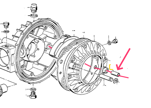 Rohr für Bremswelle im Antrieb