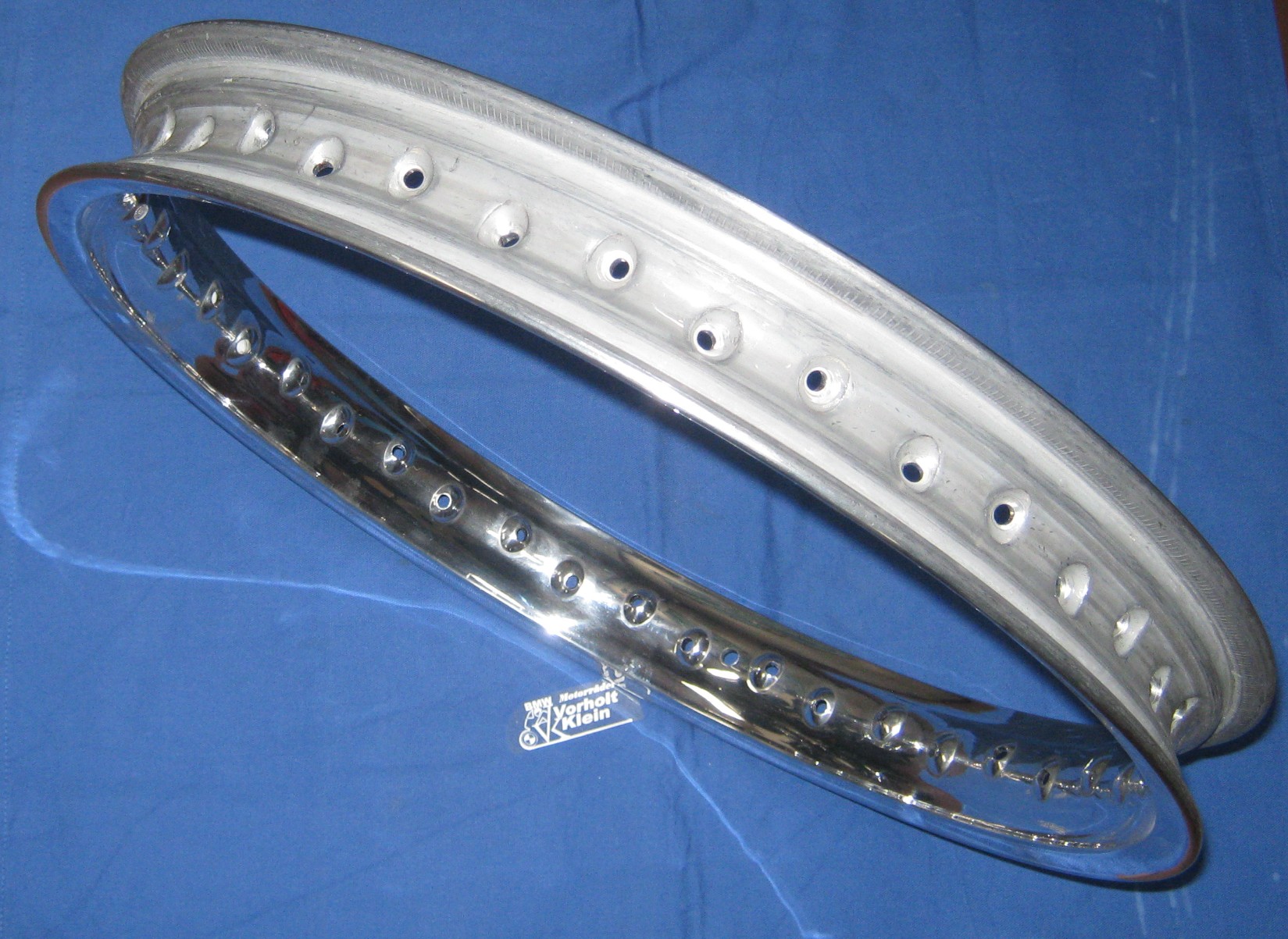 Vorderrad Felge 1.85 x 19 Scheibenbremse