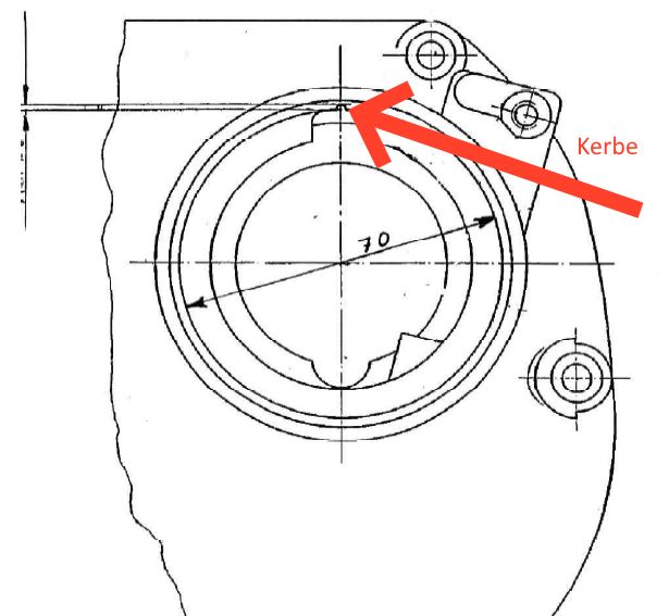 Simmerring Getrieb Ausgang Paralever Modelle