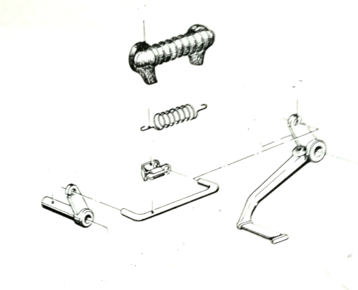 Gestänge mit Clip